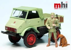 Schuco Mercedes Benz Unimog U 401 Pritsche "Waidmannsheil"