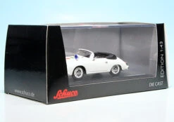 Schuco Porsche 356 A Cabriolet "Autobahnpolizei NRW" -Schuco 450256600 schuco porsche 356 a cabriolet autobahnpolizei nrw 6