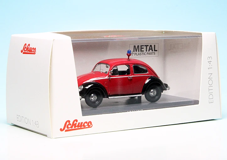 Schuco VW Käfer Mit Ovali-Fenster "Feuerwehr" 7 Schuco VW Käfer Mit Ovali-Fenster "Feuerwehr" – Bild 7