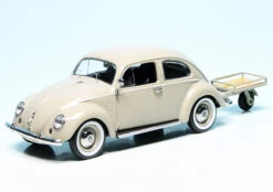 Schuco VW Brezelkäfer Mit Nachläufer "Auto-Porter"