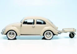 Schuco VW Brezelkäfer Mit Nachläufer "Auto-Porter" -Schuco 450269200 schuco vw brezelkaefer mit nachlaeufer autoporter 3