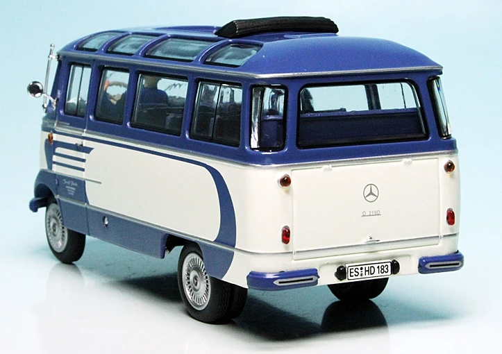 Schuco Mercedes Benz O 319 D Kleinbus "Josef Fuchs Reisen" 6 Schuco Mercedes Benz O 319 D Kleinbus "Josef Fuchs Reisen" – Bild 6