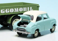 Schuco Hanomag L28 Pritschenwagen Mit Goggomobil 250 "Goggomobil" -Schuco 450293800 Schuco Hanomag L28 Pritschenwagen mit Goggomobil 250 Goggomobil 5