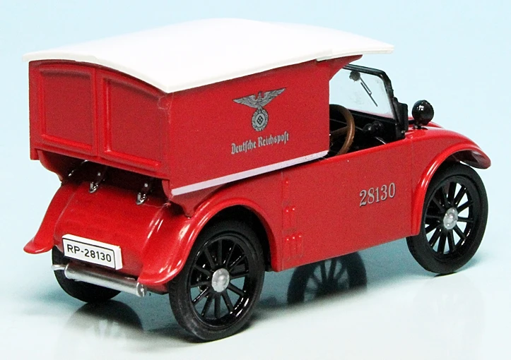 Schuco Hanomag Kommissbrot Kastenwagen "Deutsche Reichspost" 2 Schuco Hanomag Kommissbrot Kastenwagen "Deutsche Reichspost" – Bild 2