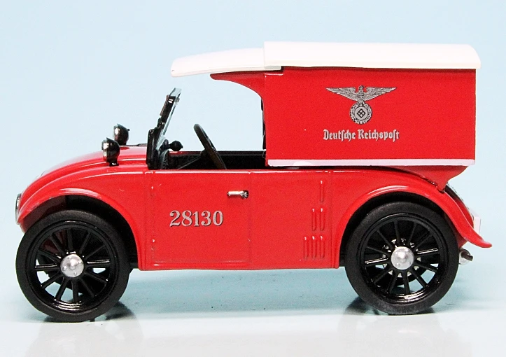 Schuco Hanomag Kommissbrot Kastenwagen "Deutsche Reichspost" 4 Schuco Hanomag Kommissbrot Kastenwagen "Deutsche Reichspost" – Bild 4