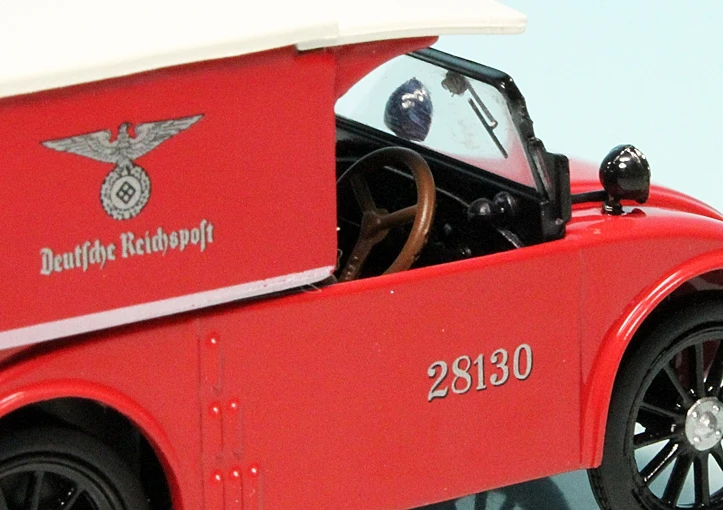 Schuco Hanomag Kommissbrot Kastenwagen "Deutsche Reichspost" 5 Schuco Hanomag Kommissbrot Kastenwagen "Deutsche Reichspost" – Bild 5