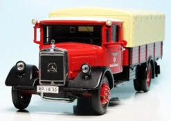 Schuco Mercedes Benz Lo2750 Pritsche/Plane "Deutsche Reichspost" -Schuco 450310300 schuco mercedes benz lo2750 pritscheplane deutsche reichspost 2