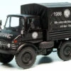 Schuco Mercedes Benz Unimog U 406 Pritsche/Plane "35 Jahre MBMC"