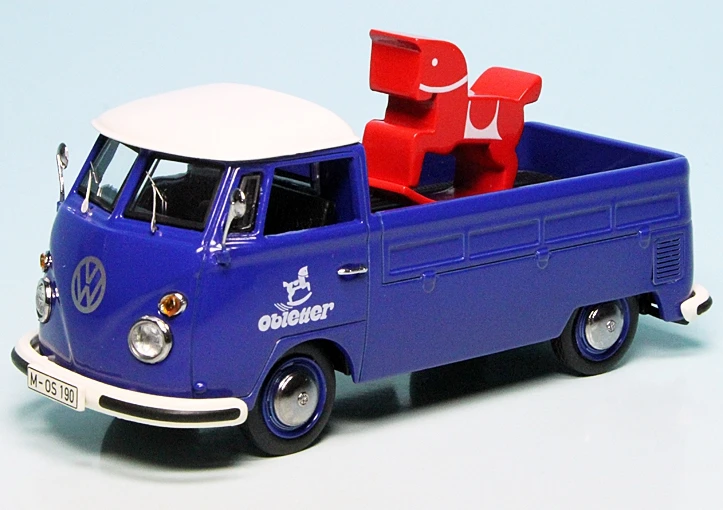 Schuco VW T1 Bulli Pritschenwagen Mit Ladegut "190 Jahre Obletter" 1 Schuco VW T1 Bulli Pritschenwagen Mit Ladegut "190 Jahre Obletter"