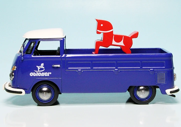 Schuco VW T1 Bulli Pritschenwagen Mit Ladegut "190 Jahre Obletter" 4 Schuco VW T1 Bulli Pritschenwagen Mit Ladegut "190 Jahre Obletter" – Bild 4