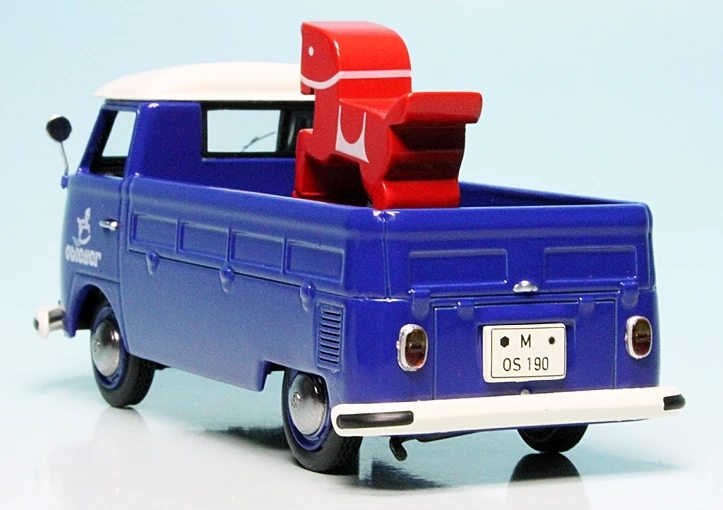 Schuco VW T1 Bulli Pritschenwagen Mit Ladegut "190 Jahre Obletter" 6 Schuco VW T1 Bulli Pritschenwagen Mit Ladegut "190 Jahre Obletter" – Bild 6