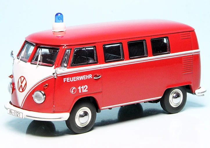 Schuco VW T1b Bulli Bus "Feuerwehr" 1 Schuco VW T1b Bulli Bus "Feuerwehr"