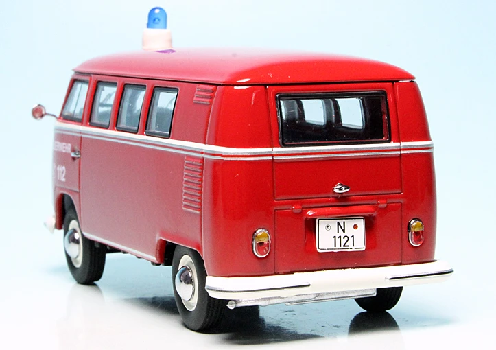 Schuco VW T1b Bulli Bus "Feuerwehr" 6 Schuco VW T1b Bulli Bus "Feuerwehr" – Bild 6