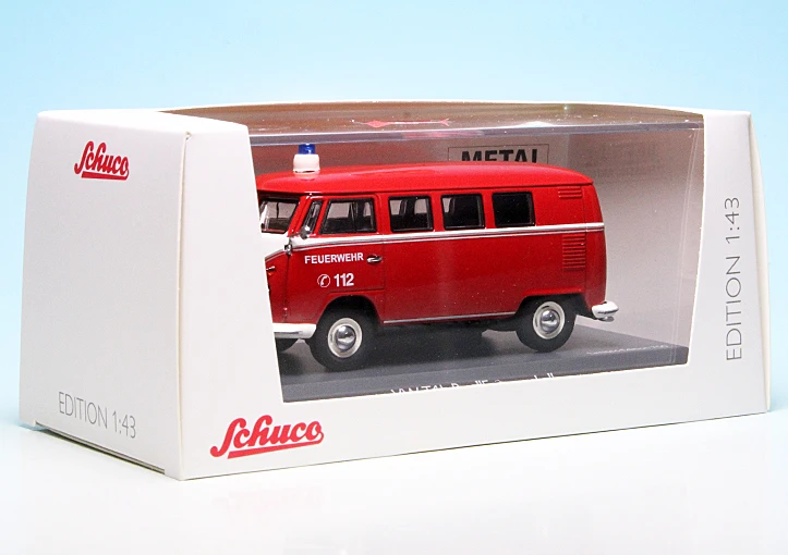Schuco VW T1b Bulli Bus "Feuerwehr" 7 Schuco VW T1b Bulli Bus "Feuerwehr" – Bild 7