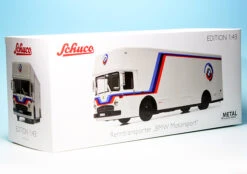 Schuco Mercedes Benz O 317 K Renntransporter "BMW Motorsport" -Schuco 450373200 schuco mercedes benz o 317 k renntransporter bmw motorsport 6