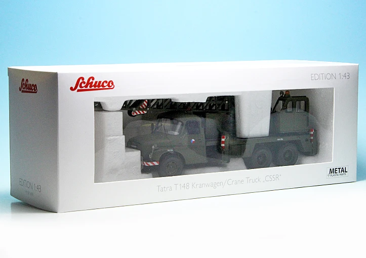 Schuco Tatra T148 6X6 Kranwagen "Armáda Ceské Republiky ACR" 7 Schuco Tatra T148 6X6 Kranwagen "Armáda Ceské Republiky ACR" – Bild 7