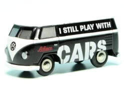 Schuco Piccolo VW T1 Bulli Kastenwagen "Schuco - I Still Play With Cars"