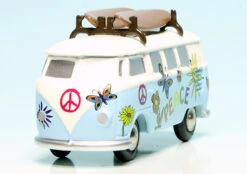 Schuco Piccolo VW T1 Bulli Bus "Peace" 8 Schuco Piccolo VW T1 Bulli Bus "Peace" -Schuco 450533600 schuco piccolo vw t1 bulli bus peace 2