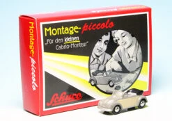 Schuco Piccolo VW Käfer Cabriolet Als Montagekasten