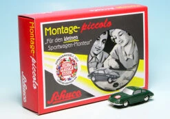 Schuco Piccolo Porsche 911 Carrera Coupé Als Montagekasten "Techno Classica 2017"