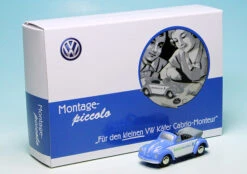 Schuco Piccolo VW Käfer Cabriolet Als Montagekasten "Volkswagen Service Factory"