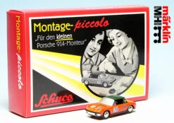 Schuco Piccolo VW-Porsche 914 Team Jägermeister "1000km Nürburgring 1972" Als Montagekasten