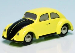 Schuco Piccolo VW Käfer "Gelb-Schwarzer-Renner"