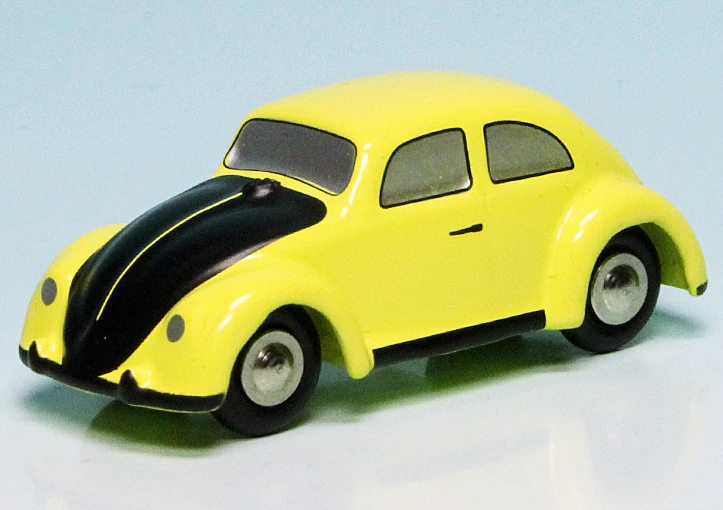 Schuco Piccolo VW Käfer "Gelb-Schwarzer-Renner" 1 Schuco Piccolo VW Käfer "Gelb-Schwarzer-Renner"