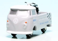 Schuco Piccolo VW T1 Bulli Pritschenwagen Mit BMW Motorrad "Boxer Motorrad Service" -Schuco 450563500 schuco piccolo vw t1 bulli pritschenwagen mit bmw motorrad boxer motorrad service 2