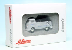Schuco Piccolo VW T1 Bulli Pritschenwagen Mit BMW Motorrad "Boxer Motorrad Service" -Schuco 450563500 schuco piccolo vw t1 bulli pritschenwagen mit bmw motorrad boxer motorrad service 5