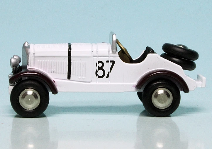 Schuco Piccolo Mercedes Benz SSKL Rennwagen "Mille Miglia 1931" 4 Schuco Piccolo Mercedes Benz SSKL Rennwagen "Mille Miglia 1931" – Bild 4