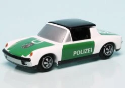 Schuco Piccolo VW-Porsche 914 Targa "Autobahnpolizei Düsseldorf"