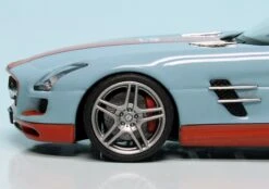 Schuco Mercedes Benz SLS AMG Coupé (C197) (2009) "Gulf Racing" -Schuco 450755000 Schuco Mercedes Benz SLS AMG Coup C197 2009 Gulf Racing z4