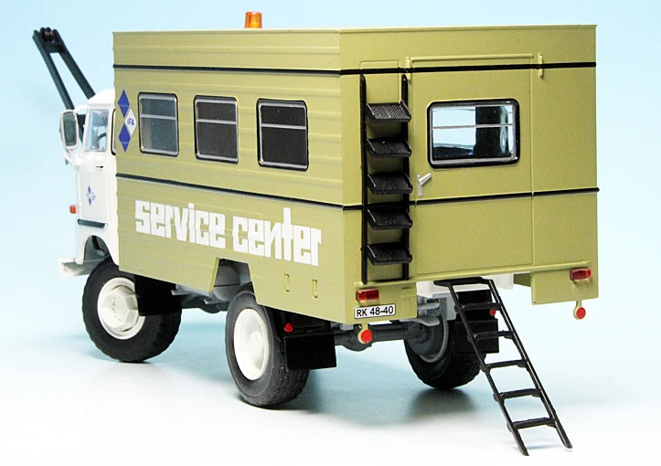 Schuco IFA W50 Koffer-LKW (1965-1990) "IFA Fortschritt Service Center" 6 Schuco IFA W50 Koffer-LKW (1965-1990) "IFA Fortschritt Service Center" – Bild 6