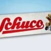 Schuco Blechschild "Schuco Studio & Bär"