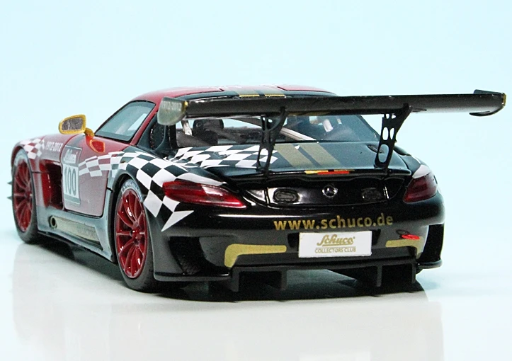 Schuco Mercedes Benz SLS AMG GT3 Coupé Rennwagen (C197) "Schuco" 6 Schuco Mercedes Benz SLS AMG GT3 Coupé Rennwagen (C197) "Schuco" – Bild 6