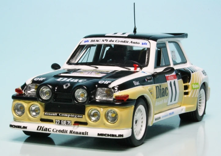 Schuco Renault R5 Maxi Turbo Rennwagen "Rallye Tour De Corse 1986" 3 Schuco Renault R5 Maxi Turbo Rennwagen "Rallye Tour De Corse 1986" – Bild 3