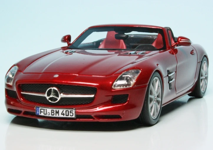 Schuco Mercedes Benz SLS AMG Roadster (A197) (2011) 3 Schuco Mercedes Benz SLS AMG Roadster (A197) (2011) – Bild 3