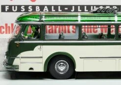 Schuco Magirus-Deutz O6500 Reisebus "Wunder Von Bern" -Schuco 450893600 Schuco Magirus Deutz O6500 Reisebus Wunder von Bern z4