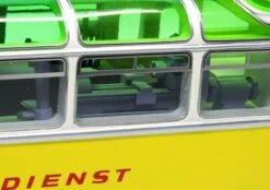 Schuco Neoplan FH11 Werkstatt-Bus "Shell Renndienst" -Schuco 450896500 Schuco Neoplan FH11 Werkstatt Bus Shell Renndienst z4