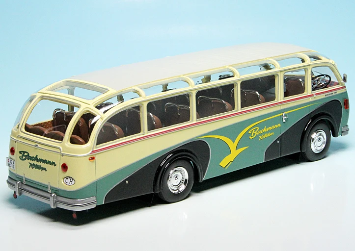 Schuco Saurer 3C-H Reisebus "Bachmann Reisen" 2 Schuco Saurer 3C-H Reisebus "Bachmann Reisen" – Bild 2