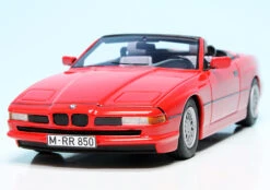 Schuco BMW 850Ci Cabriolet (E31) (1989) -Schuco 450902400 schuco bmw 850ci cabriolet e31 1989 2