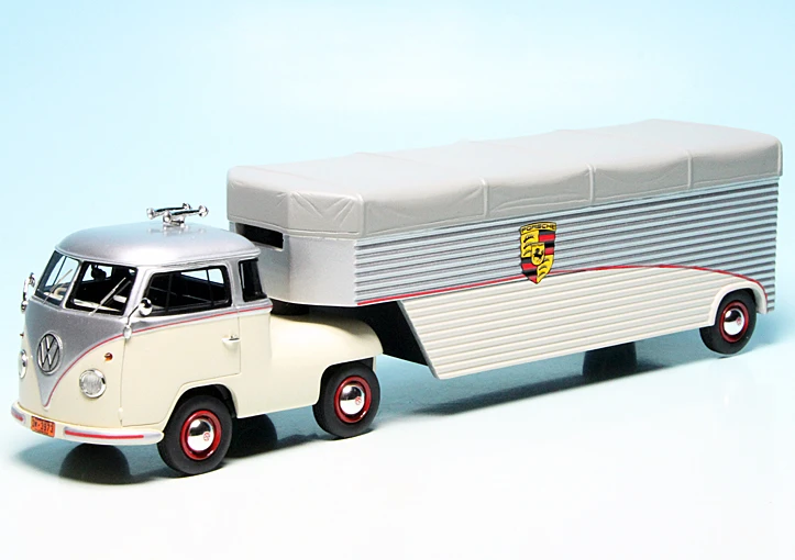 Schuco VW T1b Bulli Renntransporter "Volkswagen-Porsche Continental Motors" 1 Schuco VW T1b Bulli Renntransporter "Volkswagen-Porsche Continental Motors"