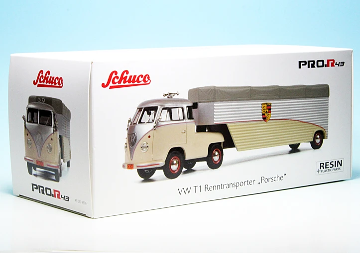 Schuco VW T1b Bulli Renntransporter "Volkswagen-Porsche Continental Motors" 7 Schuco VW T1b Bulli Renntransporter "Volkswagen-Porsche Continental Motors" – Bild 7