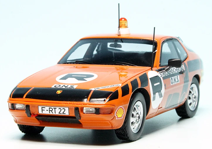 Schuco Porsche 924 "ONS Streckensicherung" 3 Schuco Porsche 924 "ONS Streckensicherung" – Bild 3