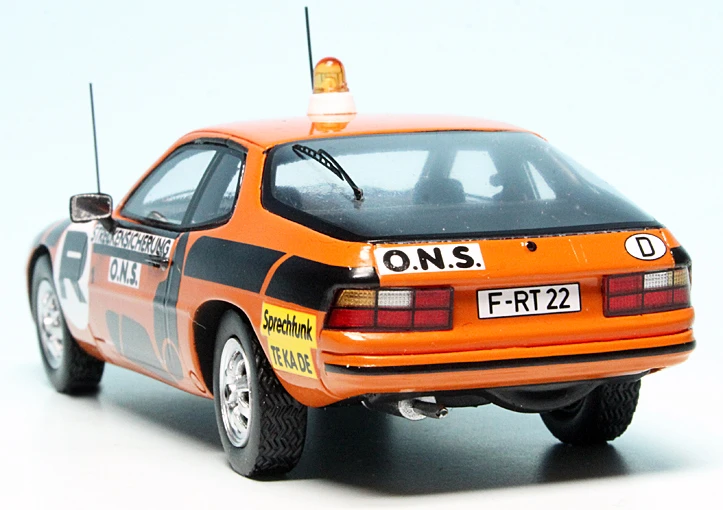 Schuco Porsche 924 "ONS Streckensicherung" 6 Schuco Porsche 924 "ONS Streckensicherung" – Bild 6