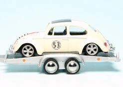 Schuco VW T1 Bulli Kastenwagen (1963) Mit Anhänger Und VW Käfer Lowrider "Aircooled Boxer Service - Herbie" -Schuco 452033400 schuco vw t1 bulli kastenwagen 1963 mit anhaenger und vw kaefer lowrider aircooled boxer service herbie 4