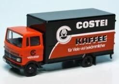 Schuco Mercedes Benz LP 608 Koffer-LKW "Costei Kaffee"