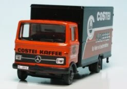 Schuco Mercedes Benz LP 608 Koffer-LKW "Costei Kaffee" -Schuco 452237400 Schuco Mercedes Benz LP 608 Koffer LKW Costei Kaffee z3