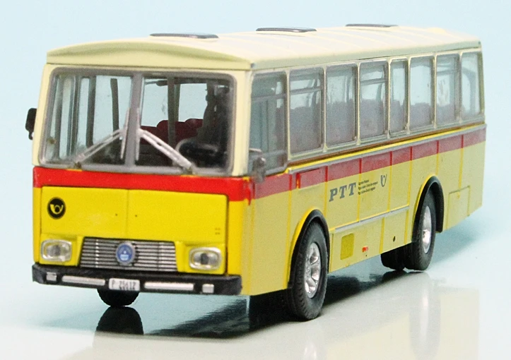 Schuco Saurer 3DUK Linienbus "PTT - Schweizer Alpenpost" 3 Schuco Saurer 3DUK Linienbus "PTT - Schweizer Alpenpost" – Bild 3